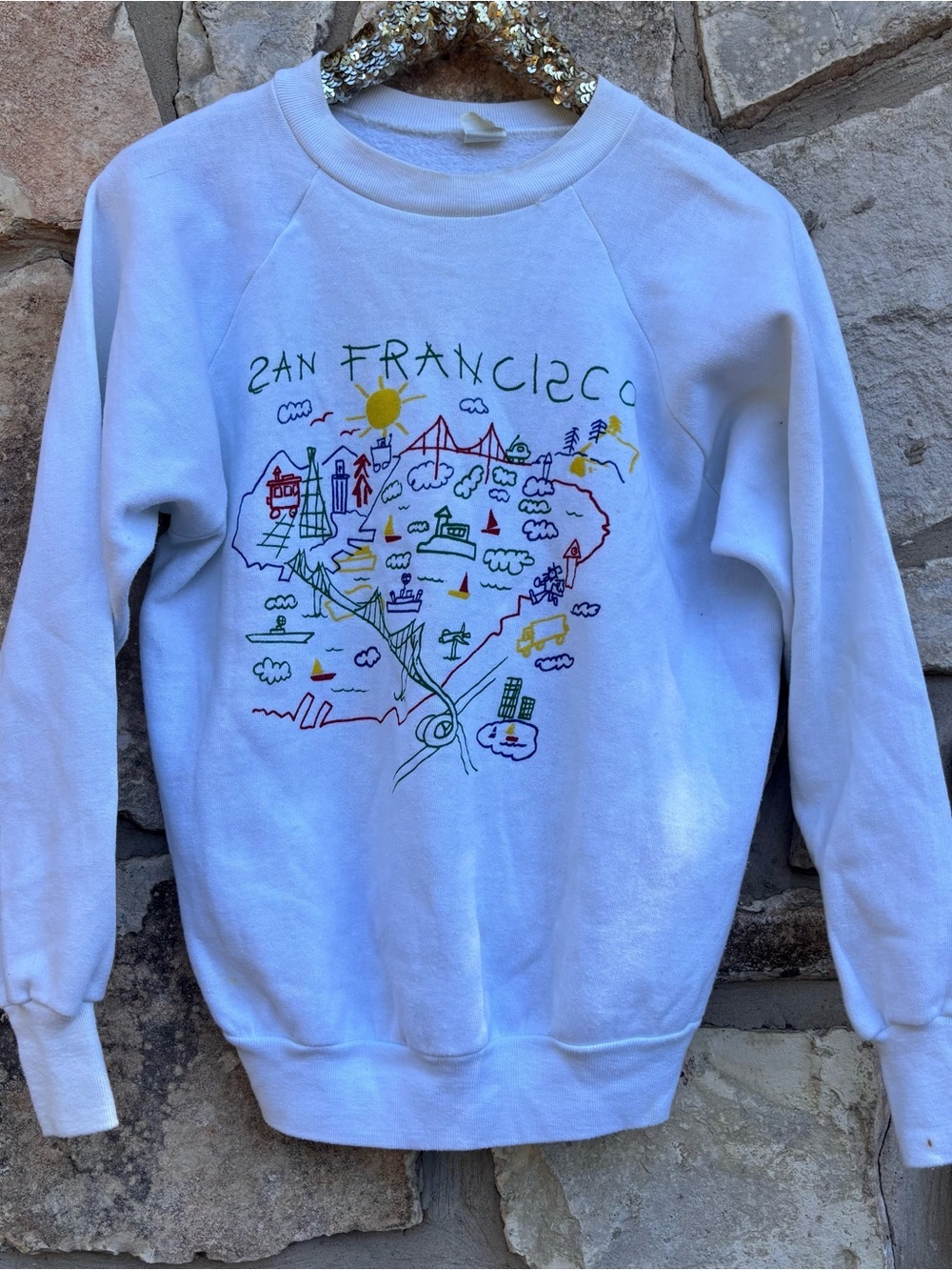 Vintage san Francisco sweater women’s large